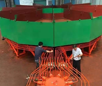 Large round hydraulic jigging machine equipment